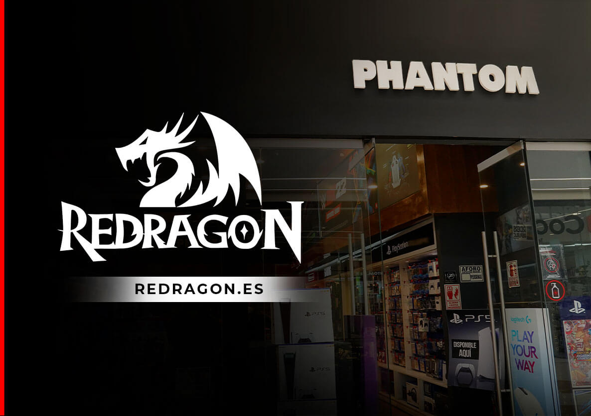 Redragon y phantom tienda comercial