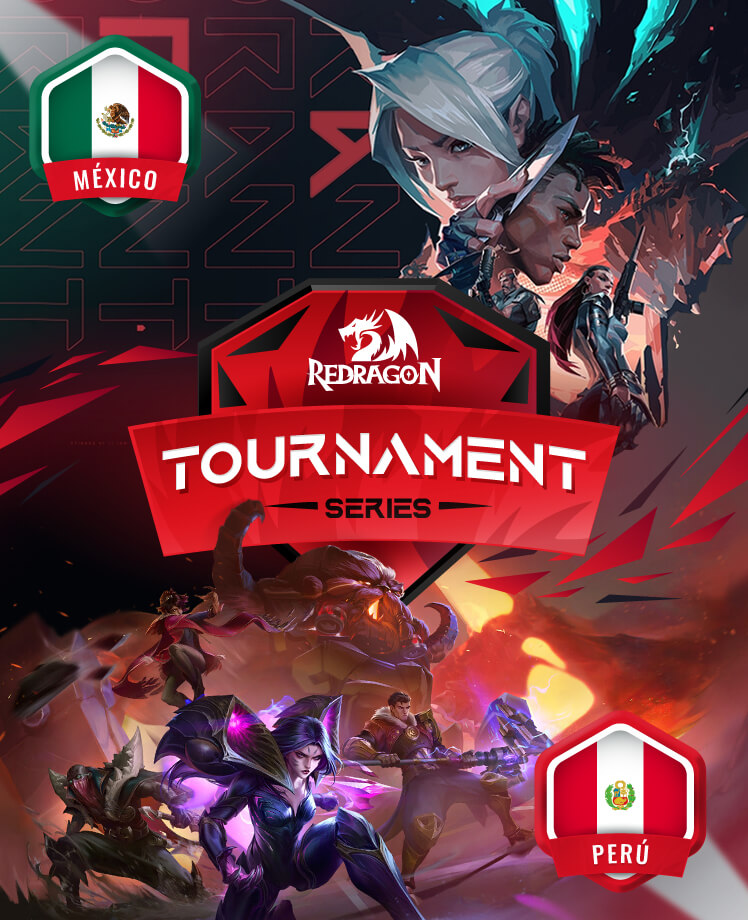 Torneo Redragon MX y Perú wombo valorant league of leguends
